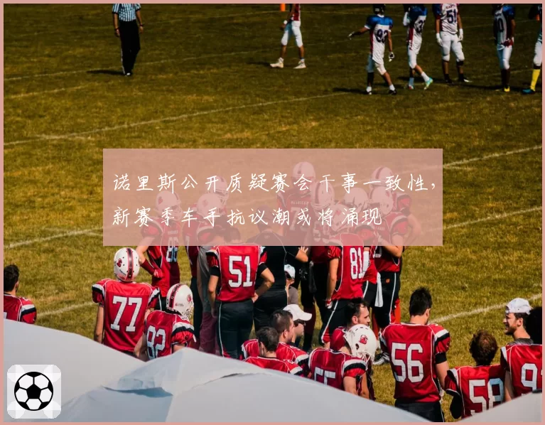 诺里斯公开质疑赛会干事一致性，新赛季车手抗议潮或将涌现