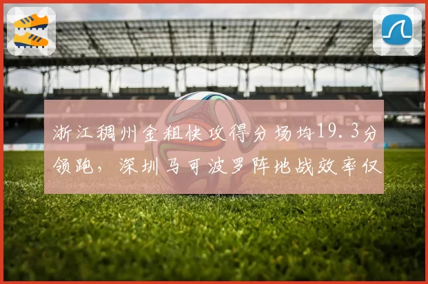 浙江稠州金租快攻得分场均19.3分领跑,深圳马可波罗阵地战效率仅列第七